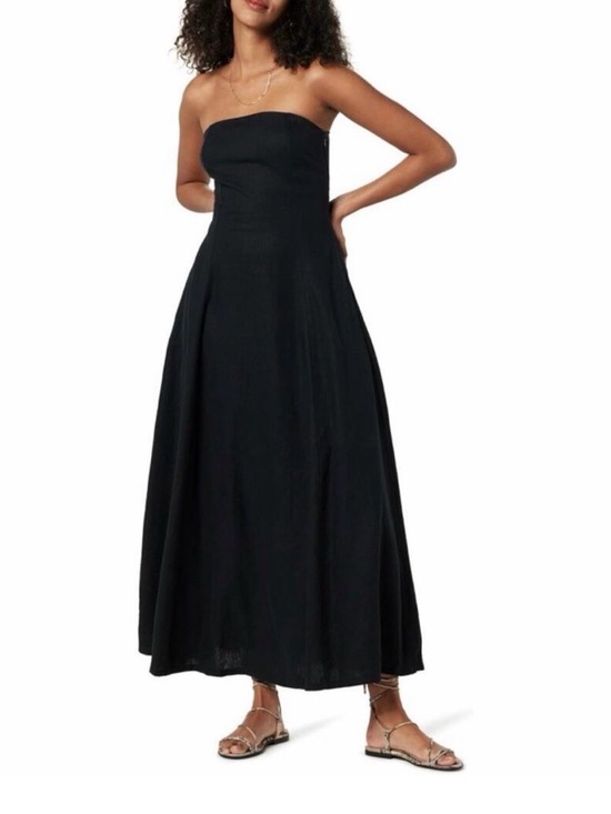 The Drop Dresses & Skirts - The Drop Womens Carlota Strapless Linen Maxi Dress Size L